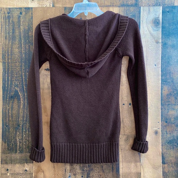 FINAL PRICE!!⚡️ Brown Hooded Sweater - Picture 2 of 2